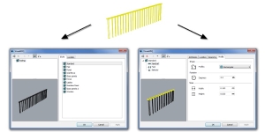 Shortcut to object properties and styles dialog