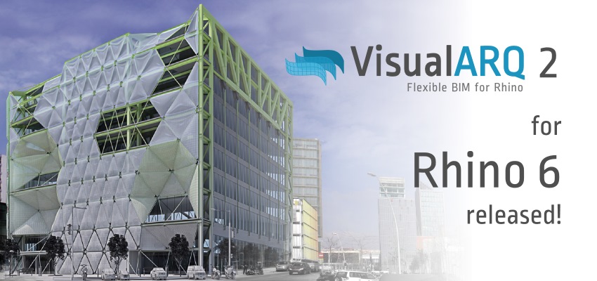 VisualARQ 2 is available for Rhino 6