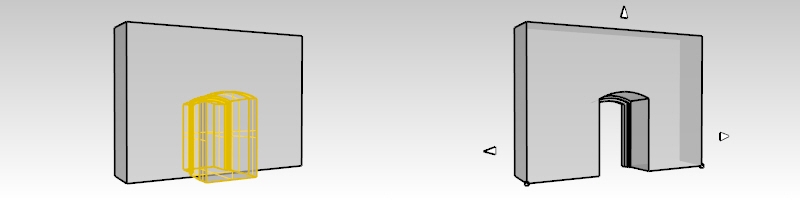 Est-il possible de réaliser des opérations booléennes entre des murs de VisualARQ et des solides de Rhino ?