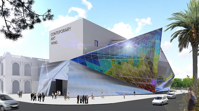 New wing of the Mali museum in Lima - VisualARQ