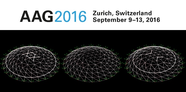 Advances in Architectural Geometry 2016, Zurich