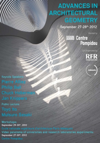 Advances in Architectural Geometry 2012 – Paris