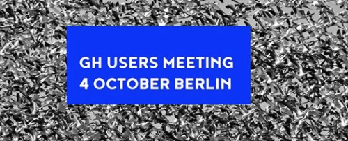 Rhino and Grasshopper user meeting in Berlin