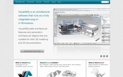 Neues Design für die VisualARQ-Webseite