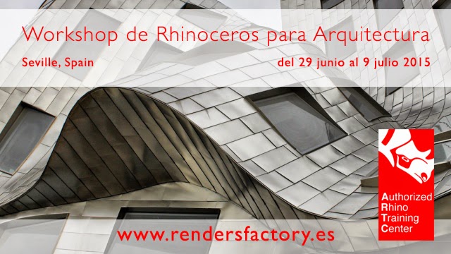 3D|ArchViz Workshop de modelado con Rhino aplicado a la arquitectura