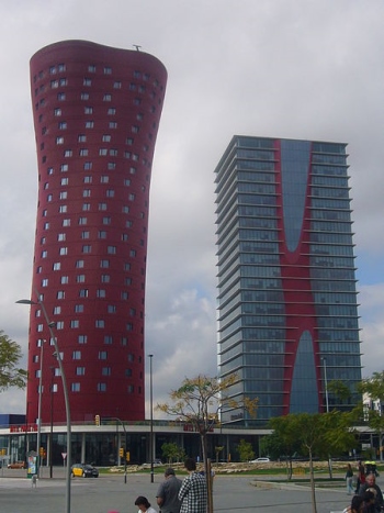 Hotel Porta  Fira and Torre Realia (Barcelona) 