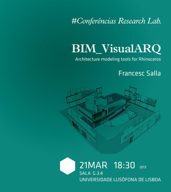 VisualARQ conference in Lisboa