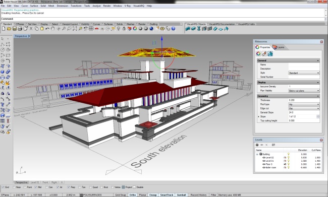 10 ragioni per cui VisualARQ funziona meglio in Rhino 5 che in Rhino 4