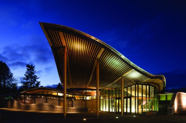 VisualARQ examines the organic shapes of this architectural design in Canada.  