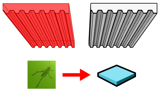 Comparison between the Grasshopper slab on the left and the VisualARQ slab on the right.