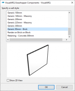 Exercise 1. Create a Wall - VisualARQ