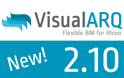 VisualARQ 2.10 ist erhältlich