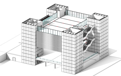 Alberto Ferrero, proyecto de VisualARQ para el Concurso de diseño BIM para estudiantes 2021