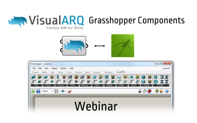 VisualARQ Grasshopper Components webinar recorded