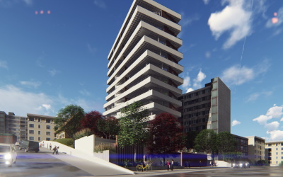Edificio attorcigliato di Gabriela Pinho