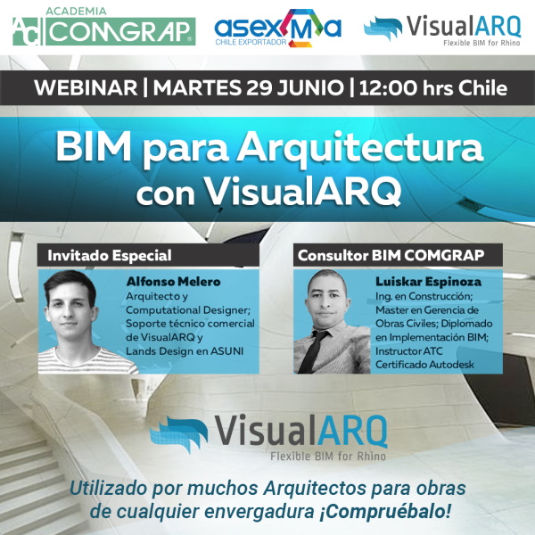 VisualARQ WEBINAR COMGRAP Chile