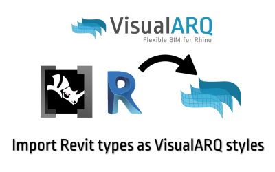 Import Revit types as VisualARQ styles