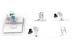 4 Elevation and 2 Section Views (4 viste di elevazione e 2 viste di sezione)