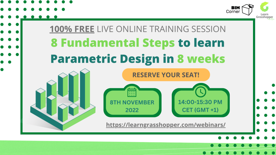 learn grasshopper and VisualARQ WEBINAR