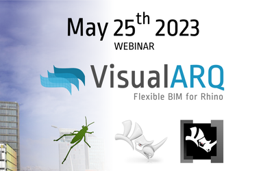 BIM Workflow with VisualARQ, Grasshopper, and Rhino.Inside.Revit webinar in China