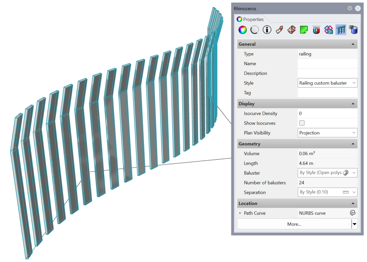 Railings - VisualARQ