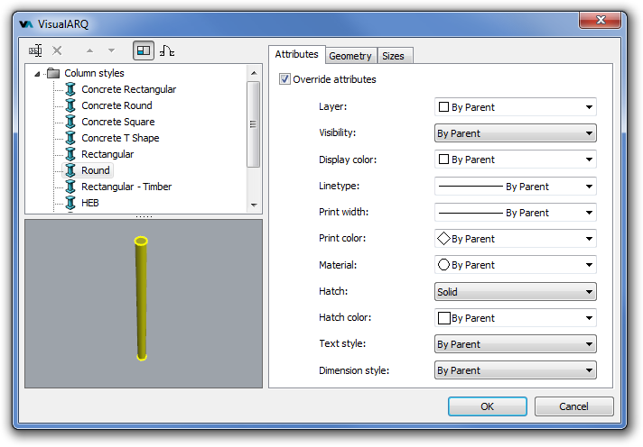2 2 columns visualarq 2 column styles