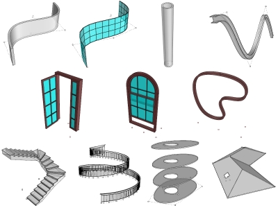 Parametrické objekty ve VisualARQ