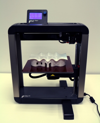 Modello di VisualARQ con la stampante Felix Pro1 3D